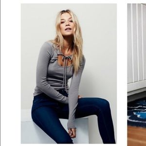 Free People long sleeved shirt